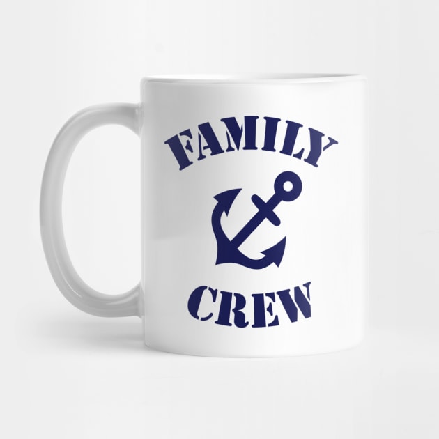 Family Crew (Anchor / Crew Complement / Navy) by MrFaulbaum